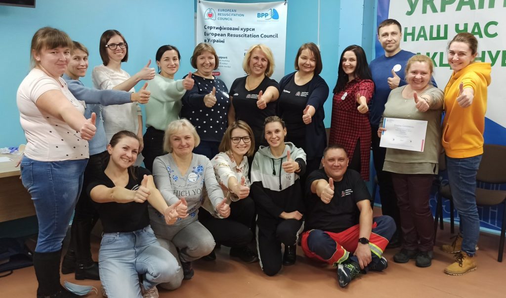 Медики КНП ВМР «Вараський ЦПМД» взяли участь у курсі BLS